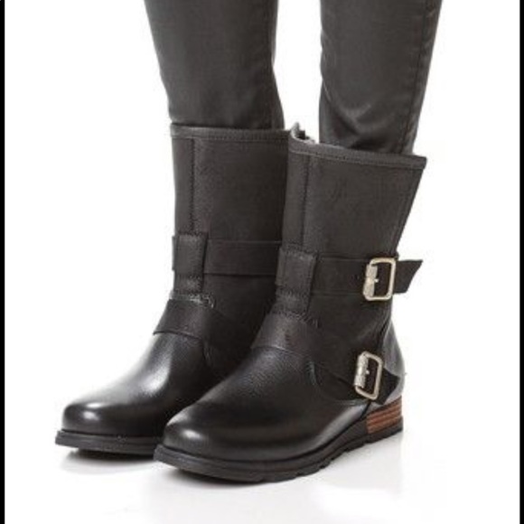 sorel women's major moto boots